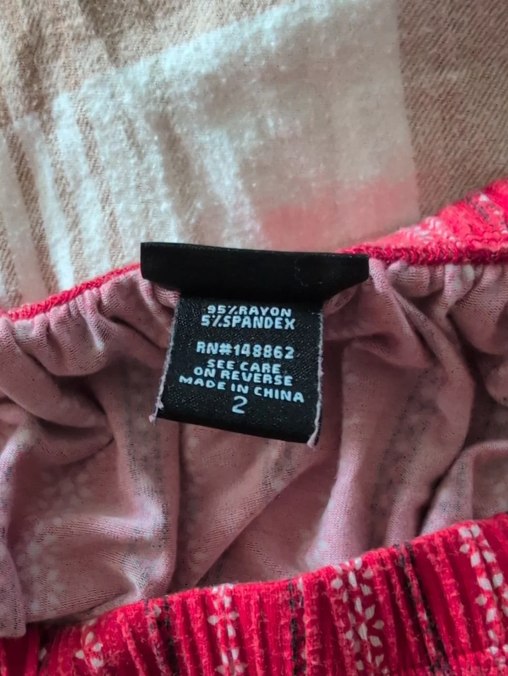 torrid Red Off-Shoulder Flutter Sleeve Tunic